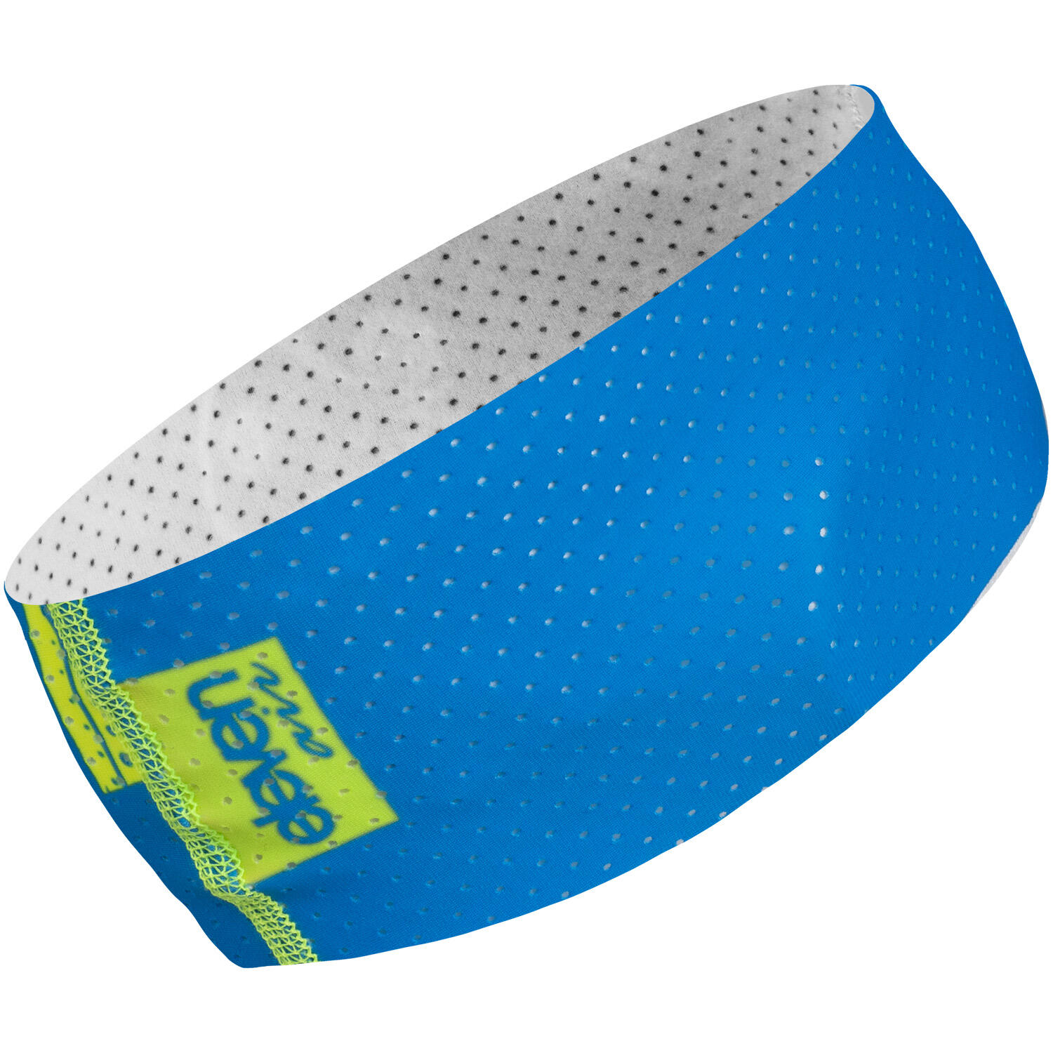 Sportstirnband Eleven Air Stamina – blau/gelb 3/3