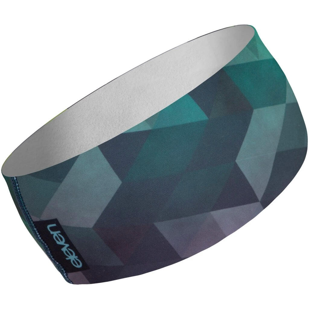 Sportstirnband Eleven Dolomiti Tripeak – grau/grün 3/3