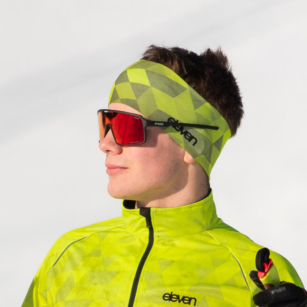 Sportstirnband Eleven Dolomiti Tripeak – gelb 2/4