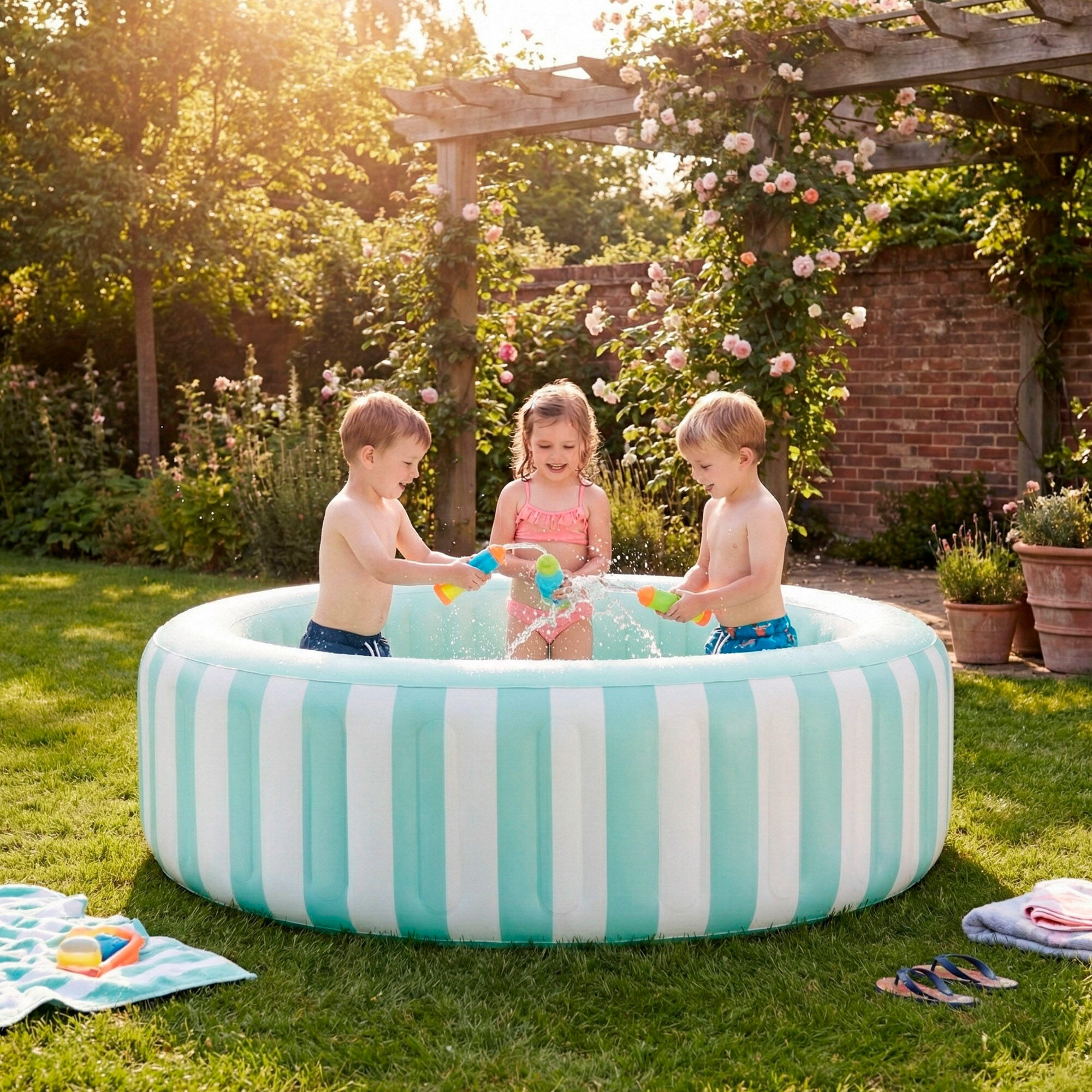 Piscina hinchable redonda D168 cm INTEX 6/7