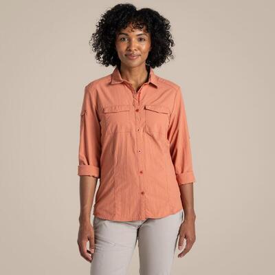 Camicia da donna a maniche lunghe Craghoppers NosiLife Adventure III
