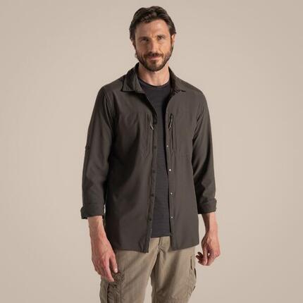 Herrenhemd Craghoppers NosiLife Langarm Pro Shirt V