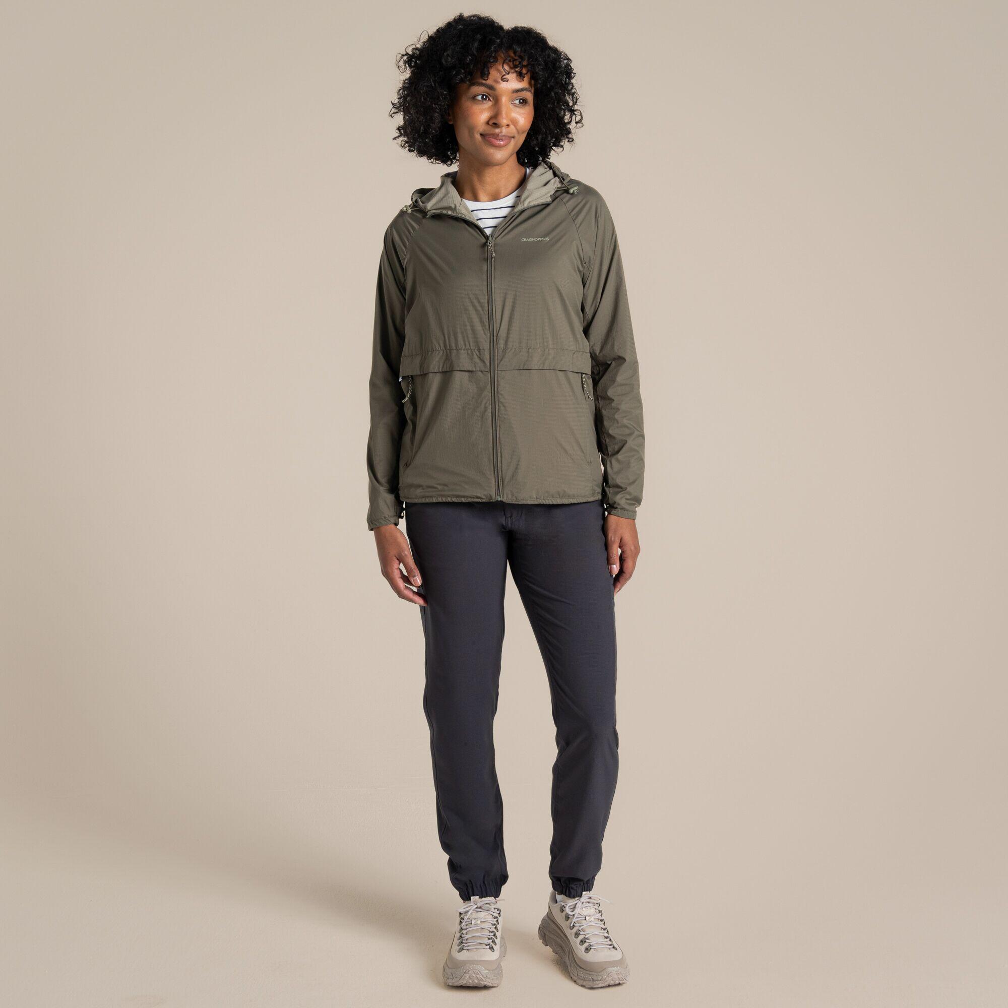 Casaco corta-vento feminino Craghoppers NosiLife Rosa Reversível 3/7