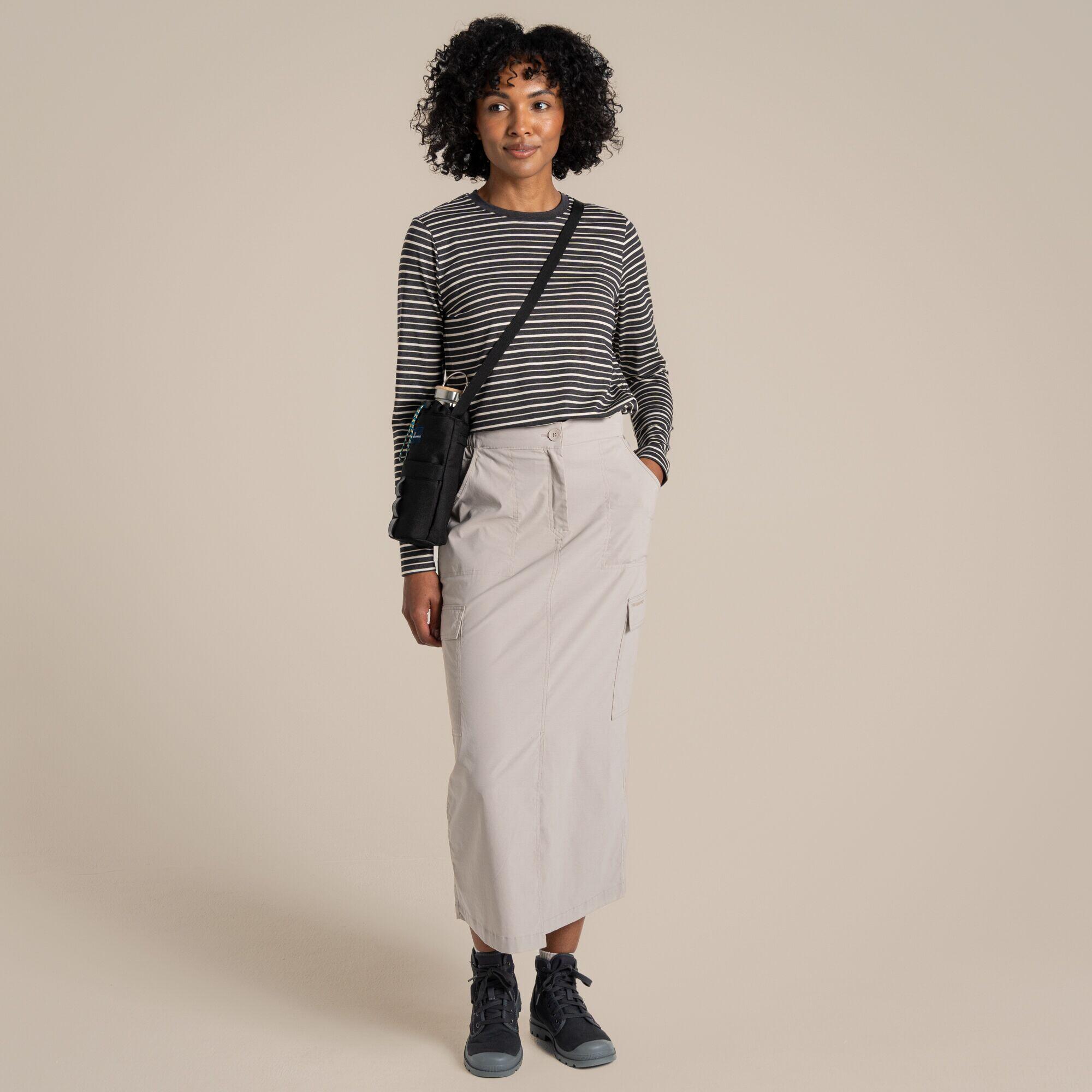 Falda midi Craghoppers NosiLife Pro 3/6