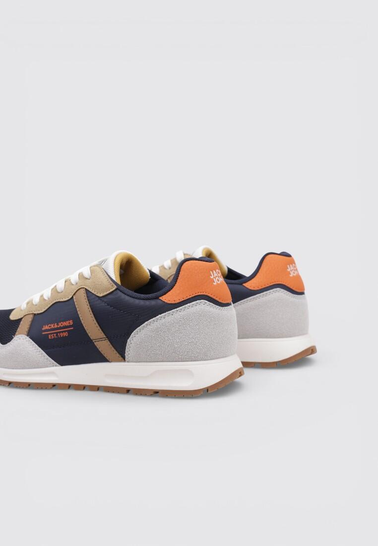Chaussure de randonnée Baskets Homme Jack&Jones JFWHARROW Marin 4/4
