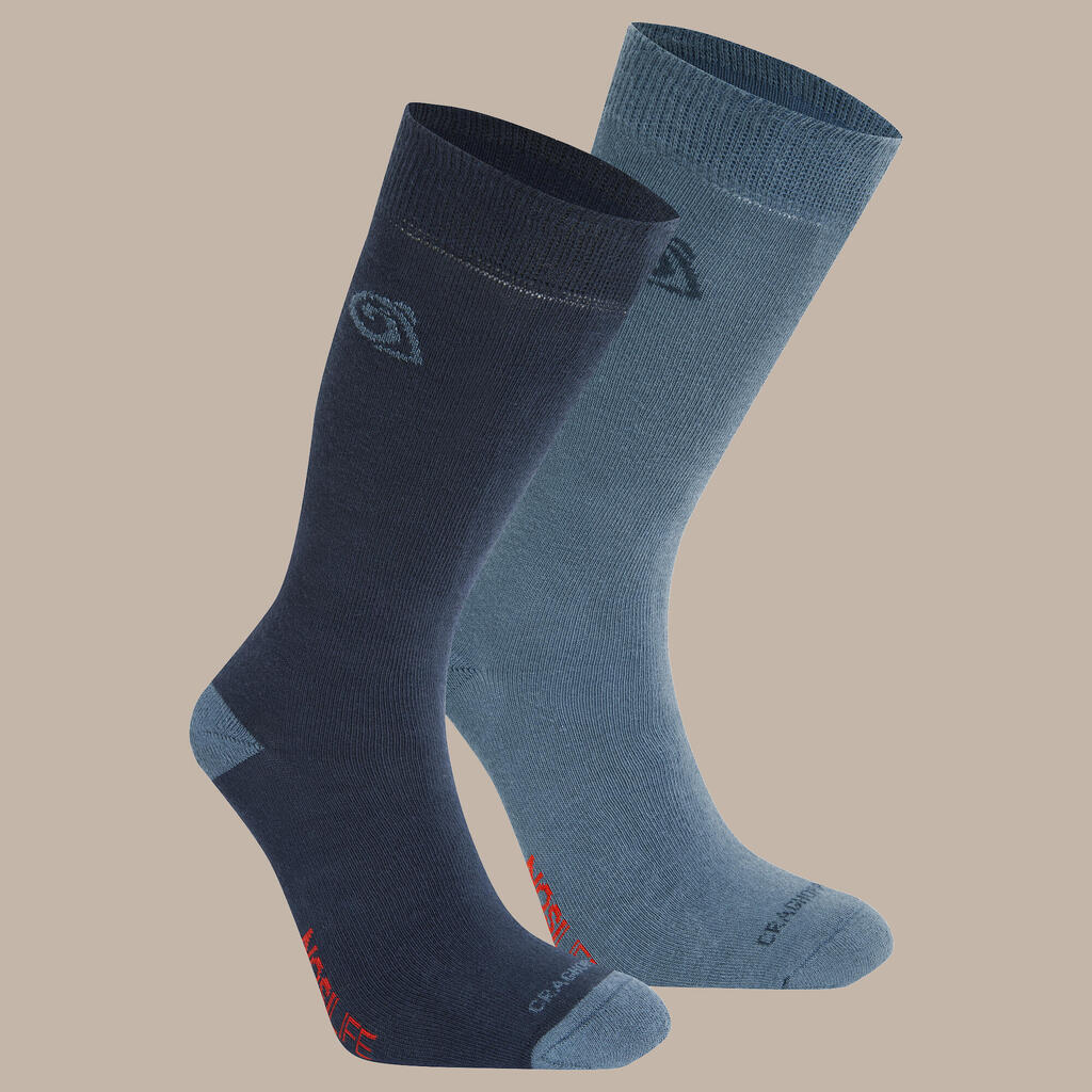 Unisex NosiLife Travel Twin Pack Socks