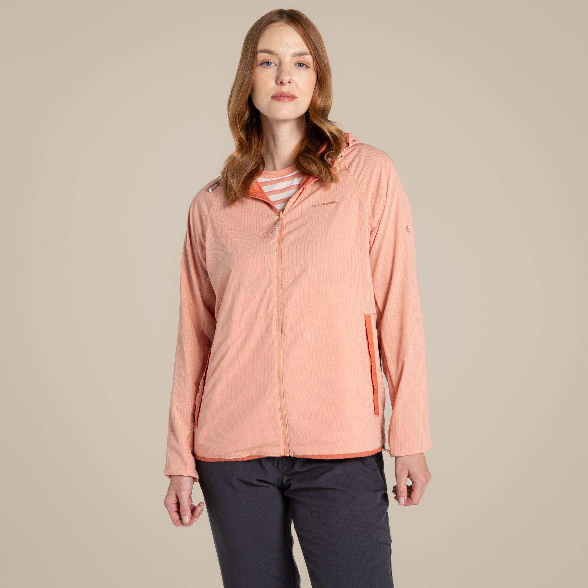 Damen Windjacke Craghoppers NosiLife Rosa Wendemodell 4/7