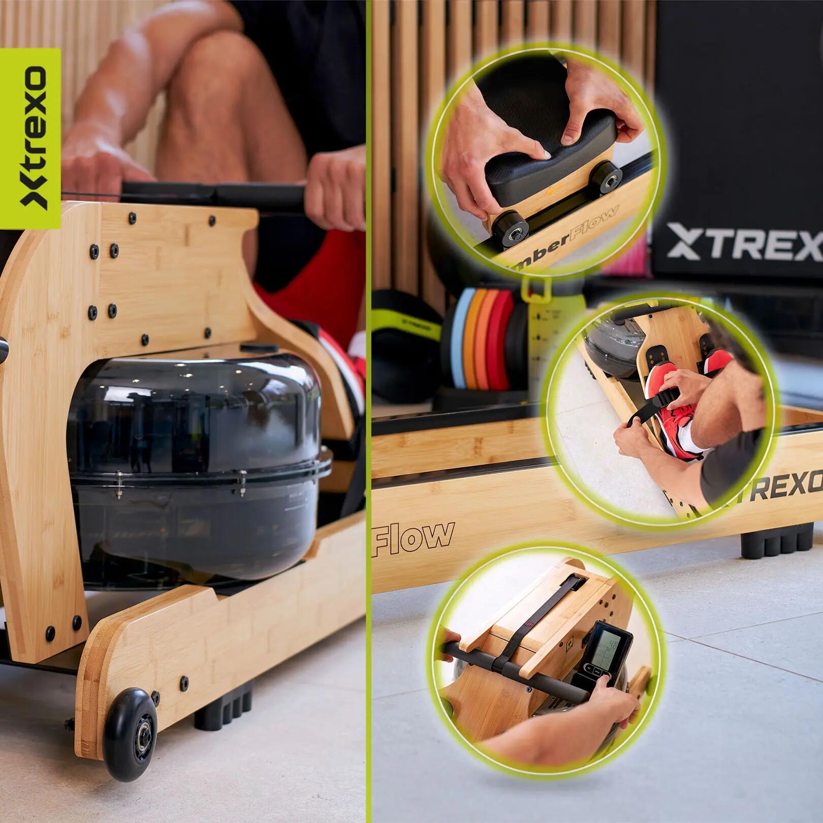 Remador aquático XTREXO TimberFlow 5/7