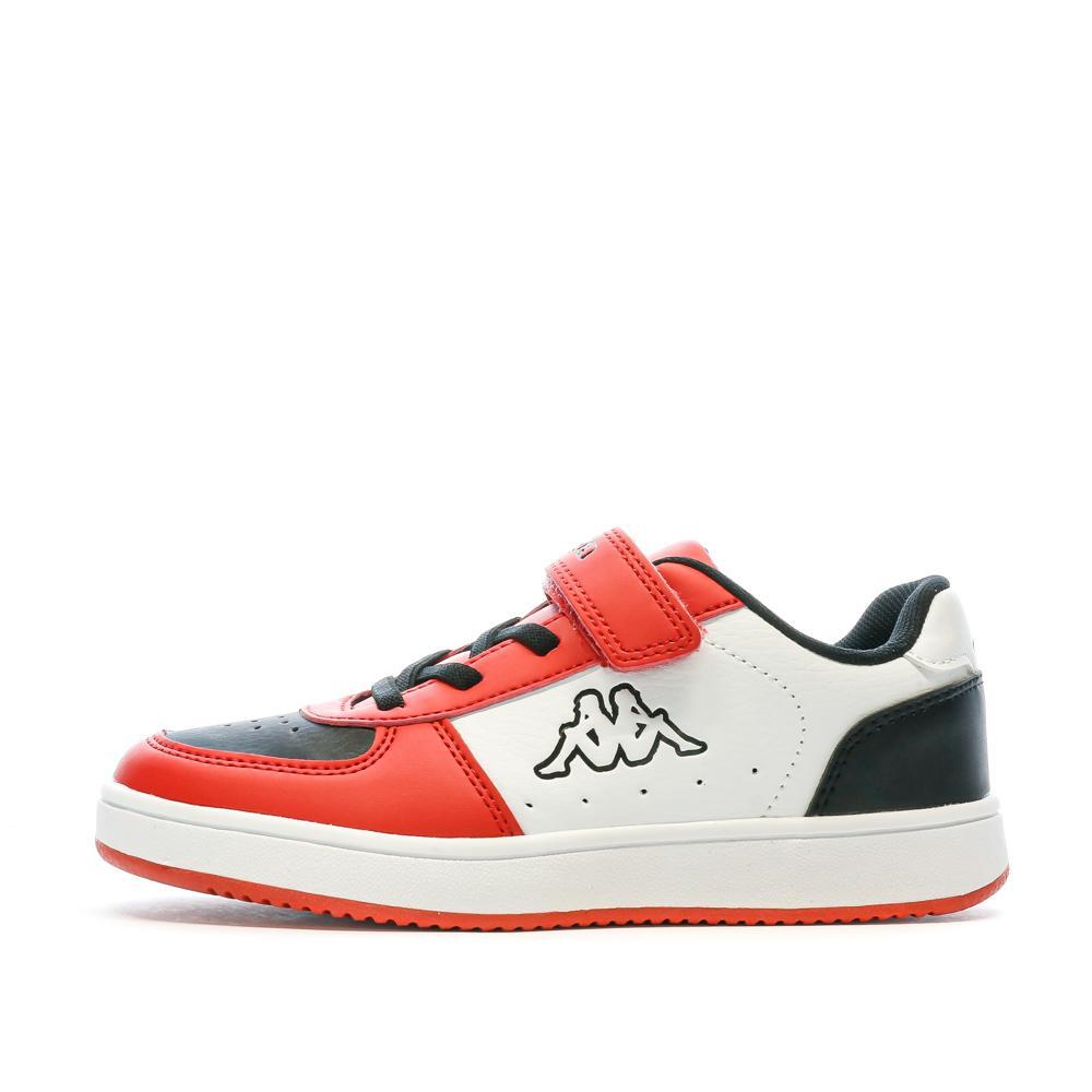 Boys' KAPPA Malone Black/Red Trainers