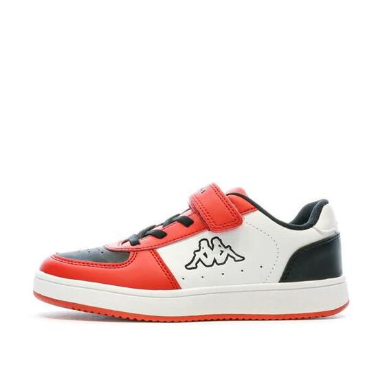 KAPPA Malone Jungen Sneaker Schwarz/Rot