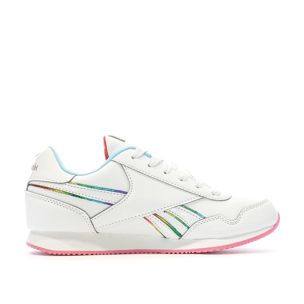 Baskets Blanc/Rose Fille Reebok Royal 2/7