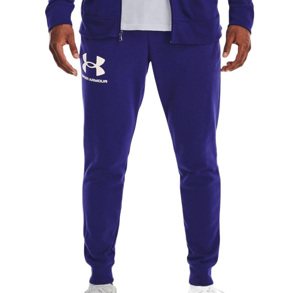 Jogging Bleu Roi Homme Under Armour Rival Terry - XS 1/2