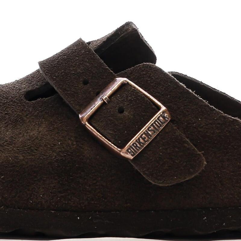 Boston Soft Footbed Suede Mocha