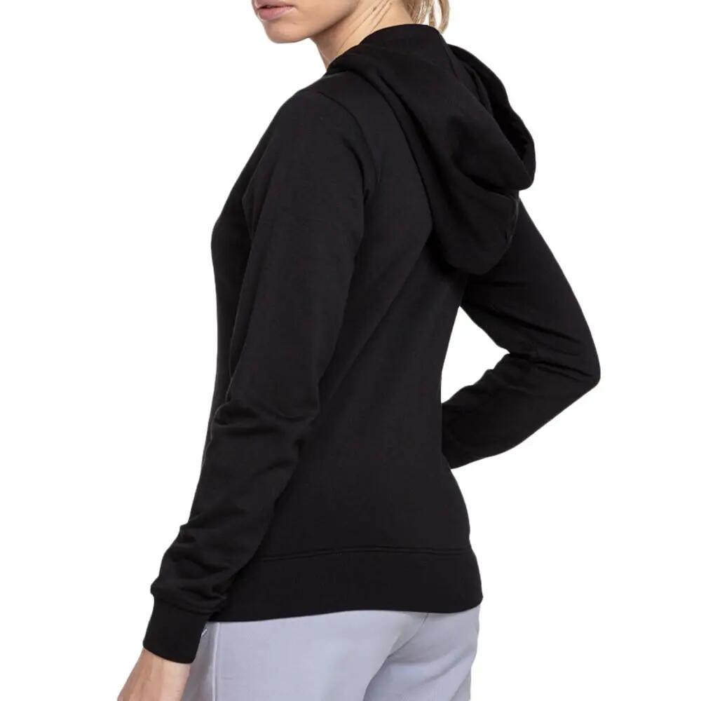 Felpa Champion Nera da Donna con Zip CLabel 3/3