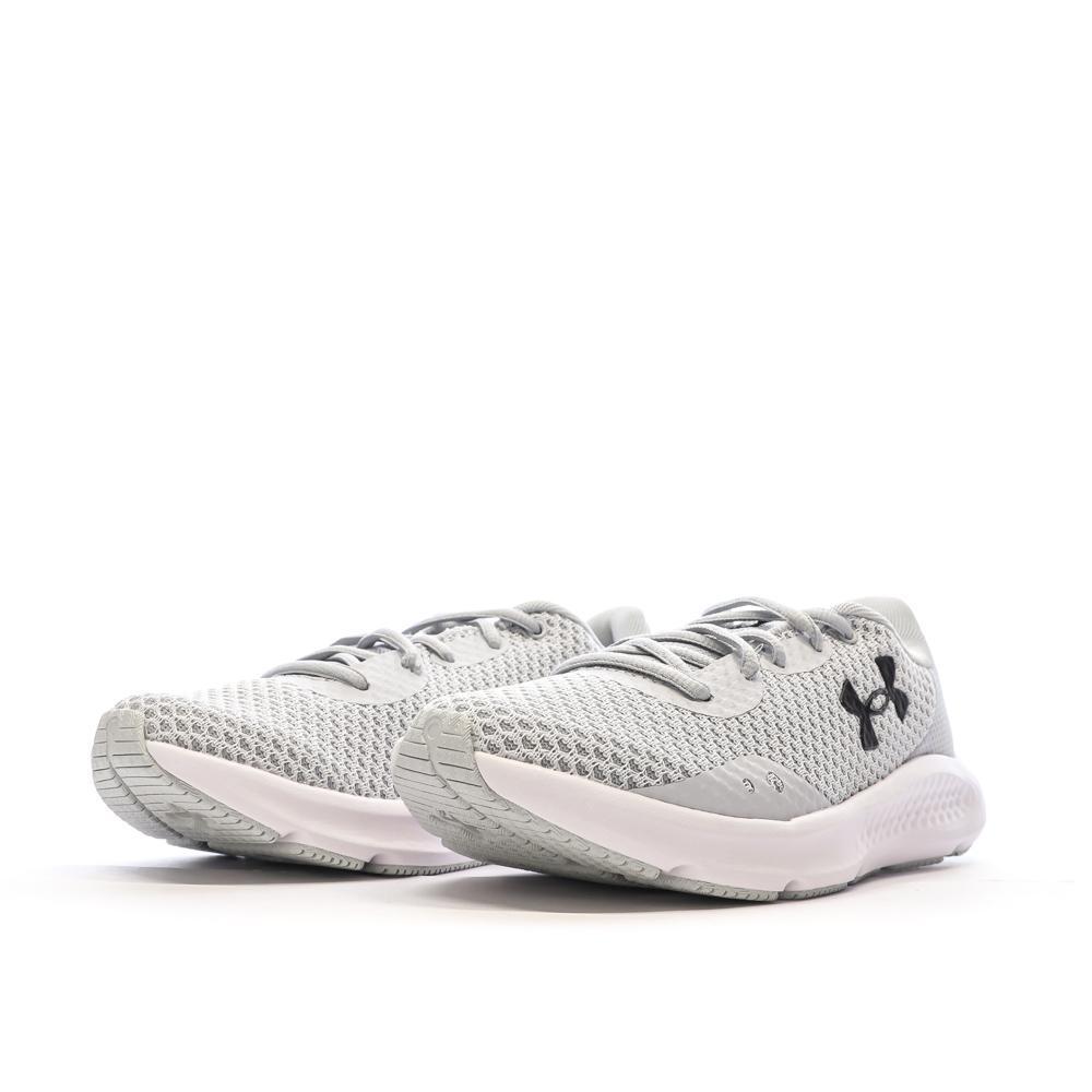 Chaussures de Running Grises Femme Under Armour Charged Pursuit 3 - 38 6/7