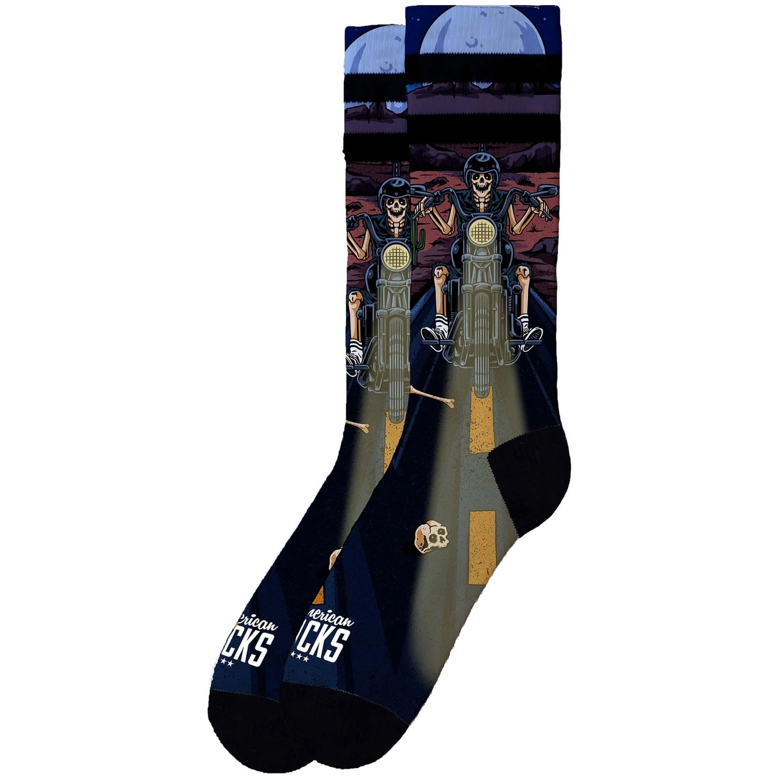 Meias American socks modelo AS240S para unissex 5/7