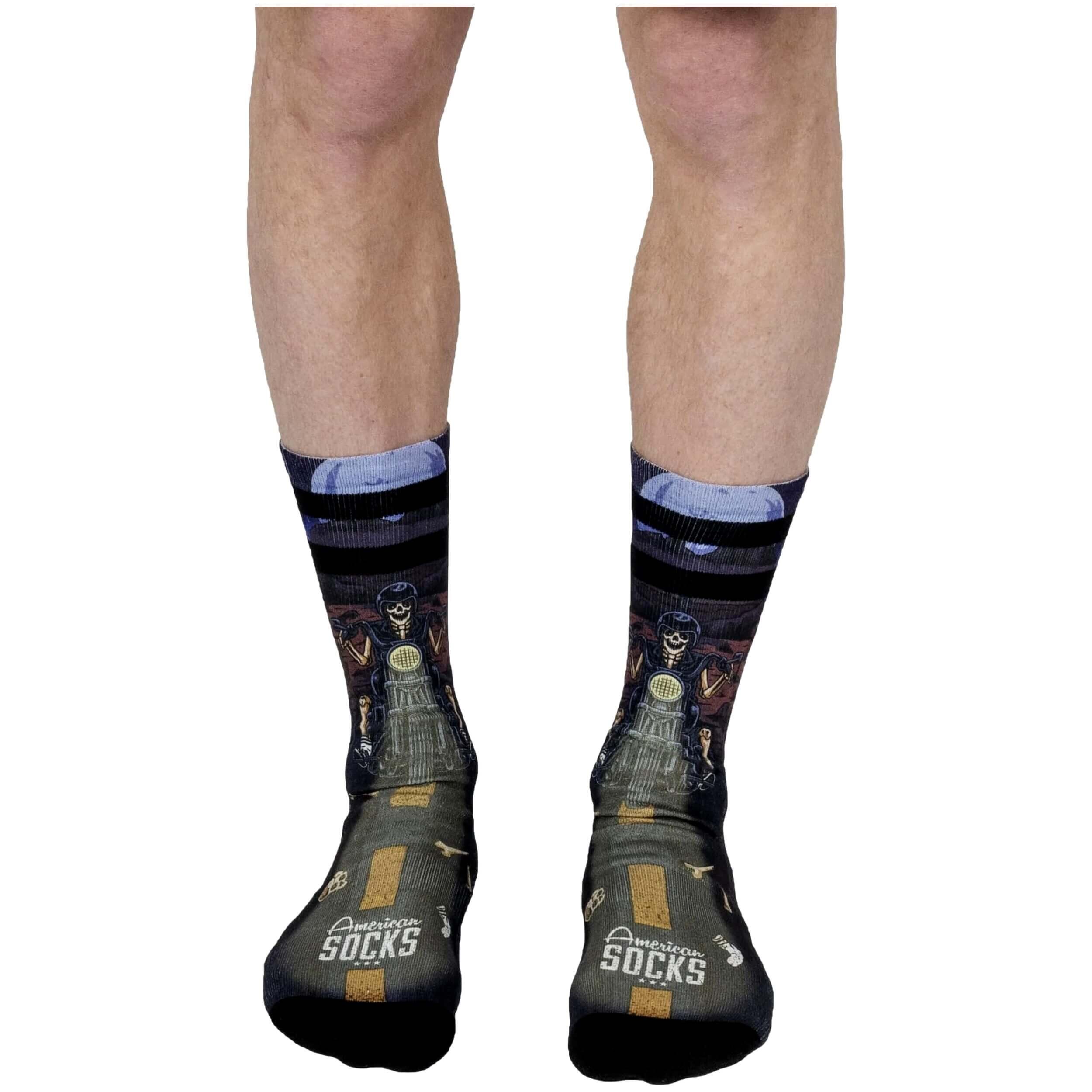 Meias American socks modelo AS240S para unissex 4/7