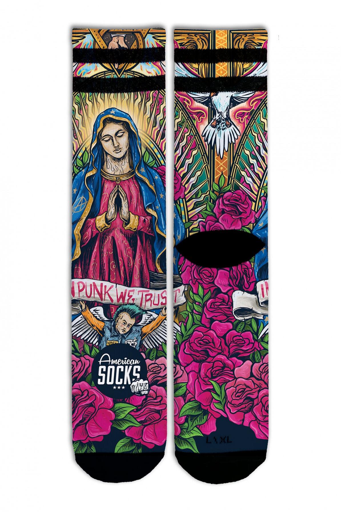 Calcetines Guadalupe - Mid High - American Socks 5/6