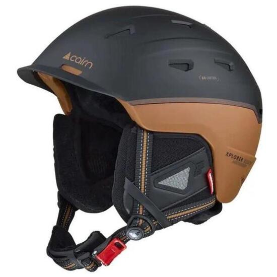 Casque de Ski Noir/Marron Homme Cairn Xplorer