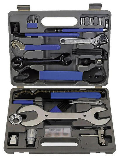 M-Wave kit outils vélo 43 pièces avec étui
