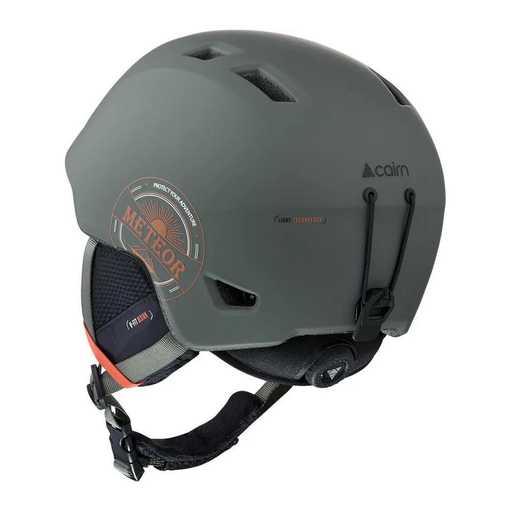 Casco Cairn Meteor Forest Night Hipster Kaki/Naranja - Tallas 55/56 2/2