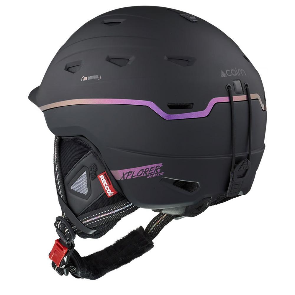 Casque de Ski Noir/Rose Femme Cairn Xplorer Rescue Cameleon - 54/56 2/3