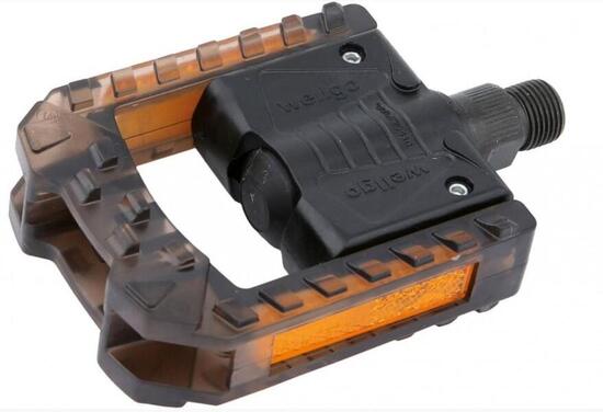 CONTEC Folder pedale pieghevole plastica 9/16" nero