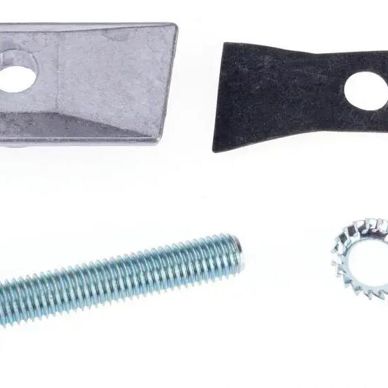 Hebie adapter plate with long M10 x 65 mm screw