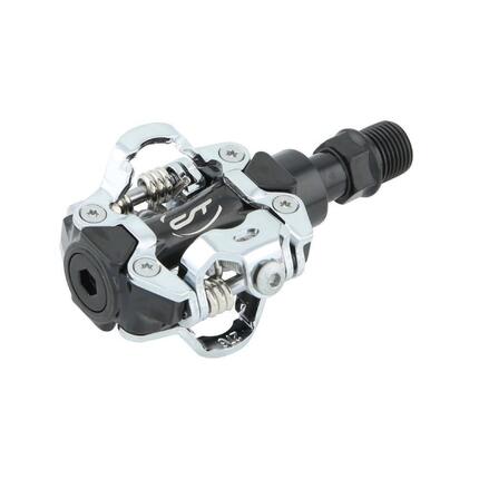 CONTEC P-XCX pedały SPD dwustronne aluminium czarny/srebrny