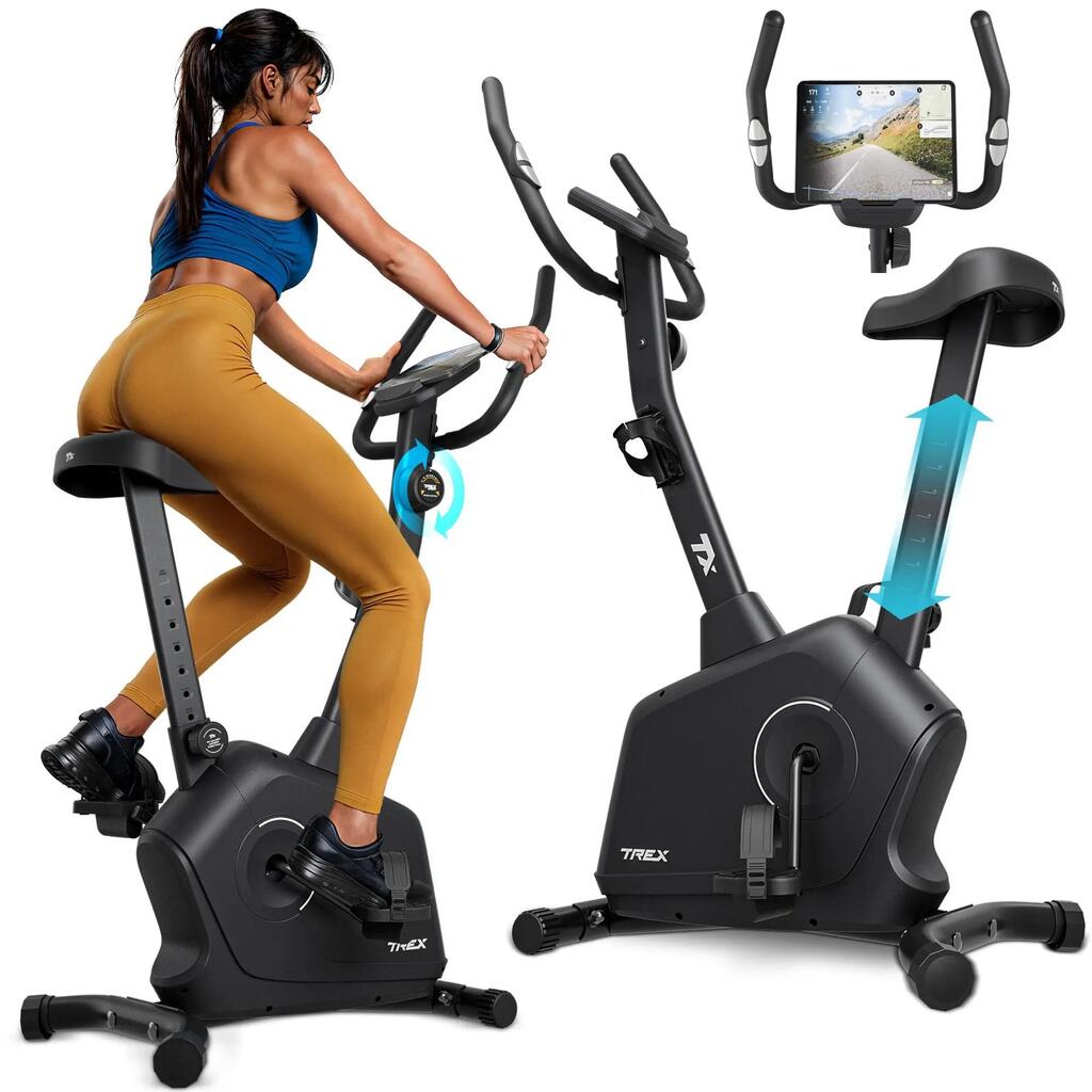 Магнитен велоергометър Trex Sport RIGON TX-380MB, черен