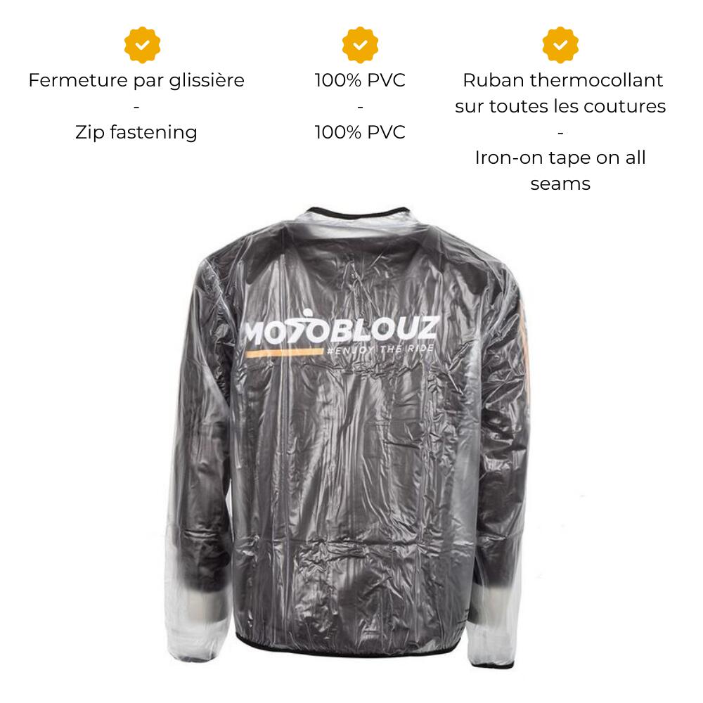Veste de pluie HOLESHOT MOTOBLOUZ 3/5