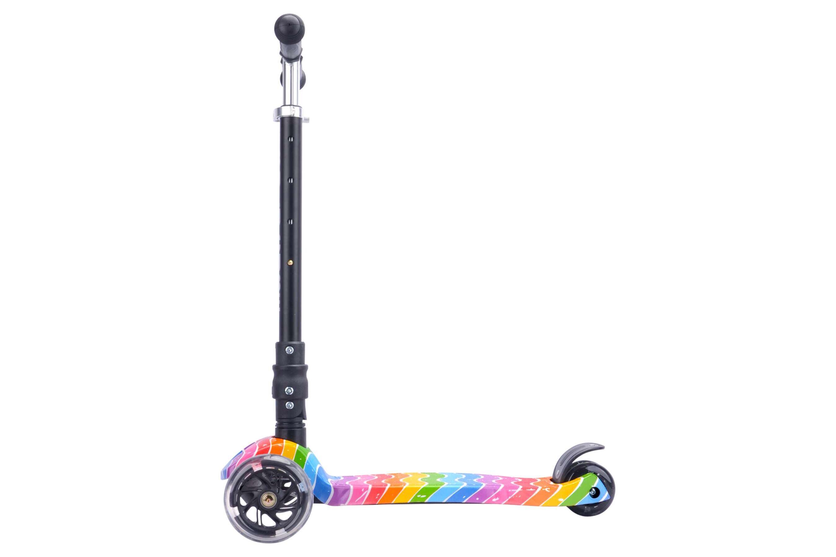 Kinderstep driewieler regenboog 4/5