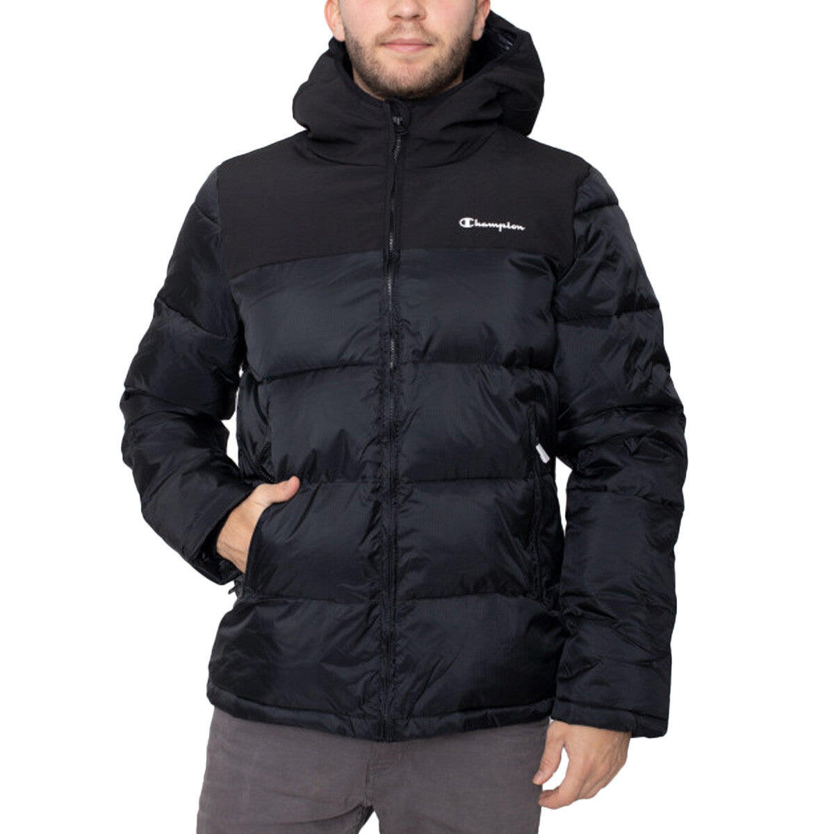 Plumífero Champion DOUDOUNE HOMME CLASSIC BLOCK FULL ZIP CHAMPION 3/5