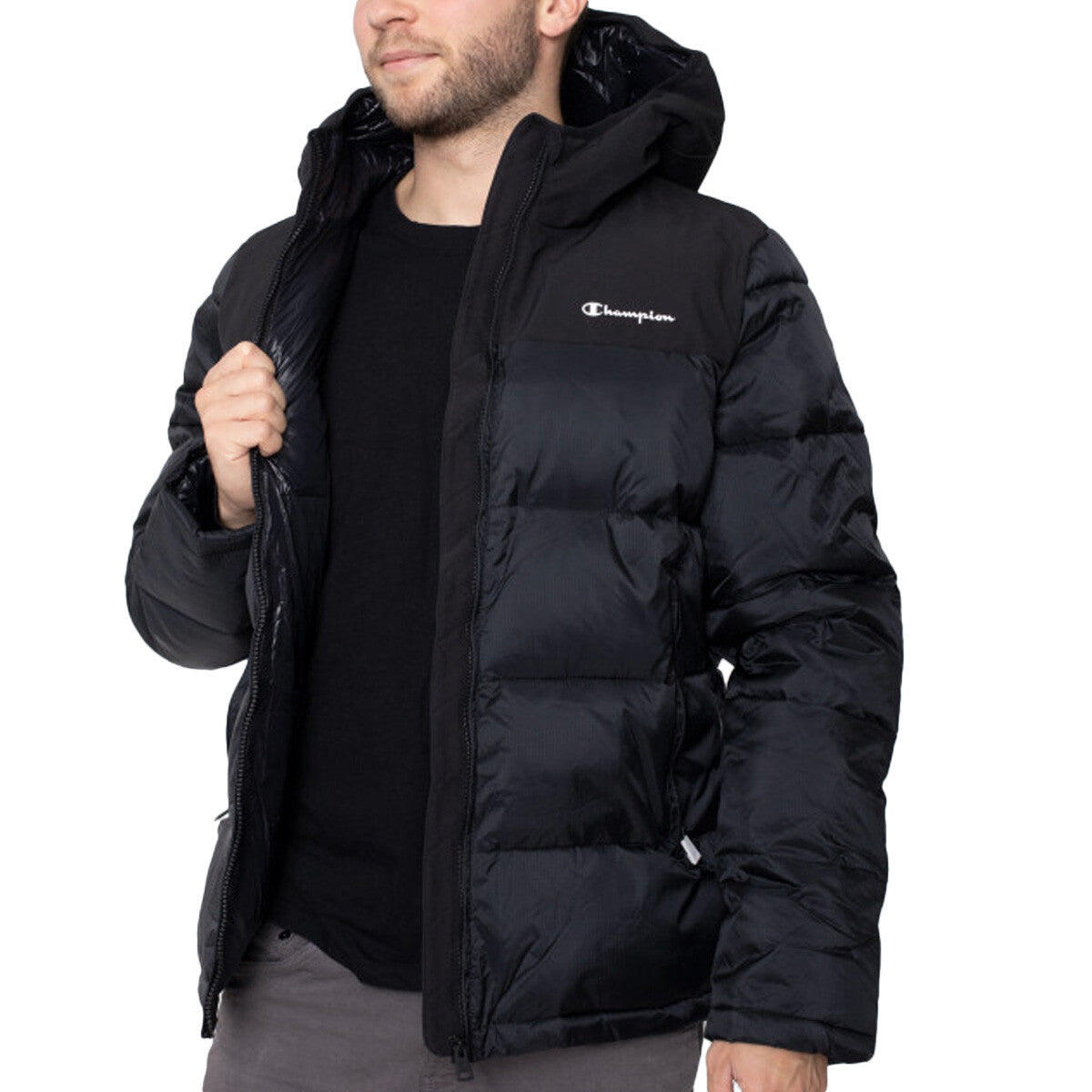 Plumífero Champion DOUDOUNE HOMME CLASSIC BLOCK FULL ZIP CHAMPION 4/5