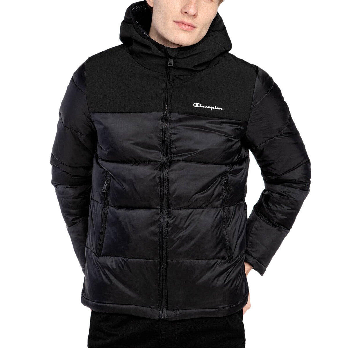 Doudoune Champion DOUDOUNE HOMME CLASSIC BLOCK FULL ZIP CHAMPION 4/7