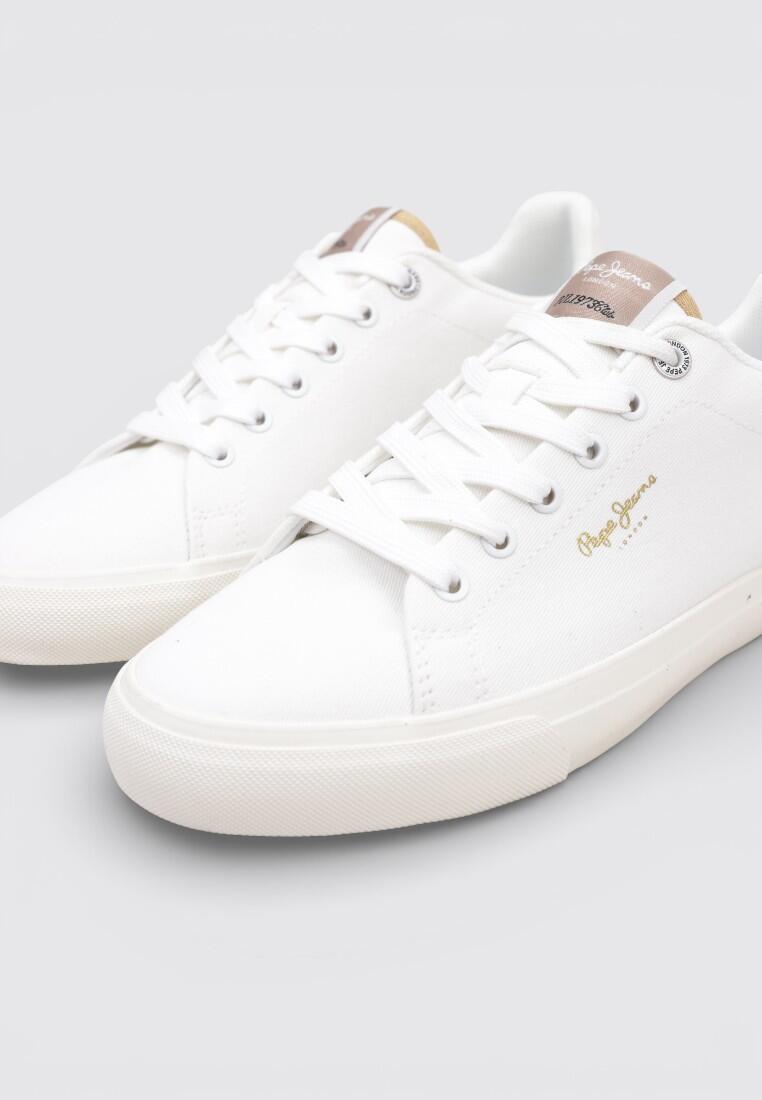 Zapatillas Deportivas Mujer Pepe Jeans KENTON COMBI W Blanc 3/4