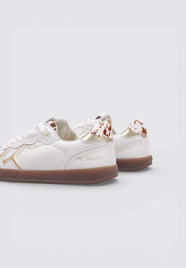 Zapatillas Deportivas Mujer Pepe Jeans BALL CHIC W Blanc 4/4