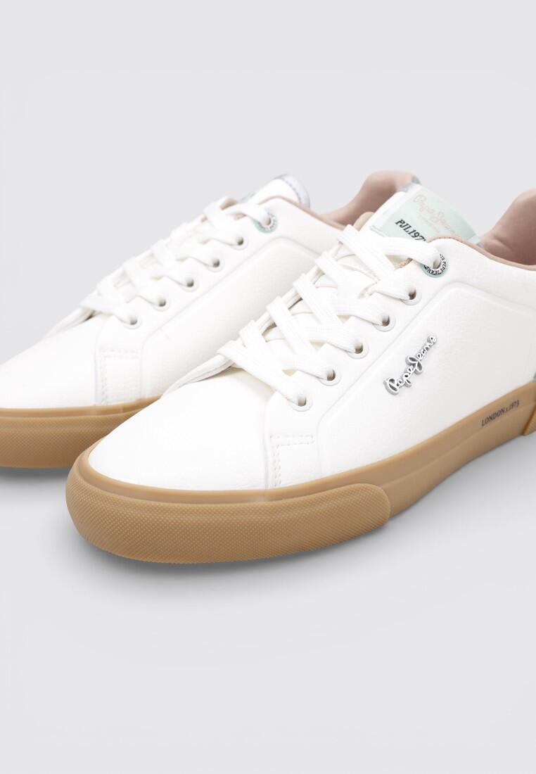 Zapatillas Deportivas Mujer Pepe Jeans KENTON COOL W  Blanc 3/4