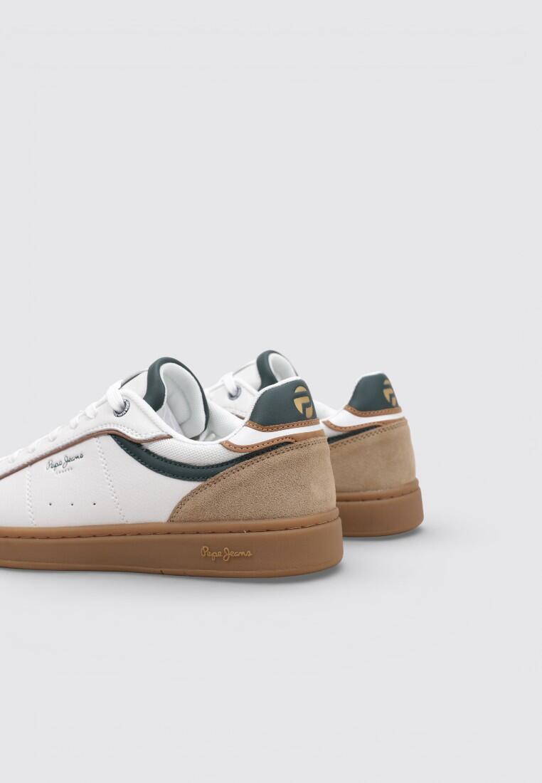 Zapatillas Deportivas Hombre Pepe Jeans CLAY CLASS Blanc 4/4