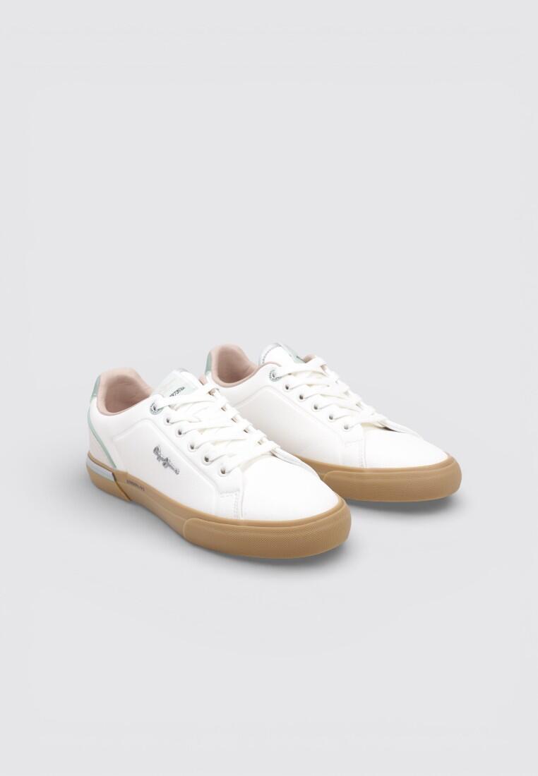 Zapatillas Deportivas Mujer Pepe Jeans KENTON COOL W  Blanc 2/4