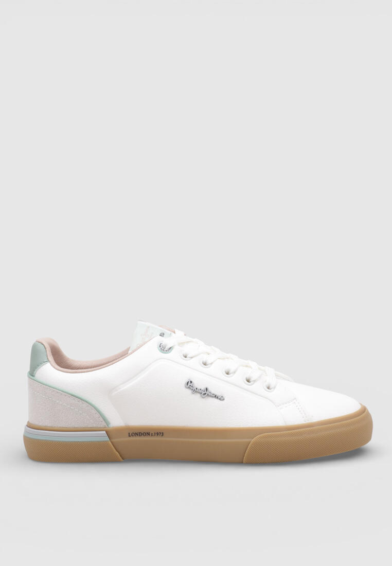 Zapatillas Deportivas Mujer Pepe Jeans KENTON COOL W  Blanc 1/4