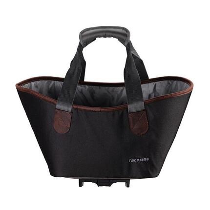 Racktime Syst.Einkaufstasche Agnetha 2.0 schwarz, inkl. Snapit Adapter 2.0