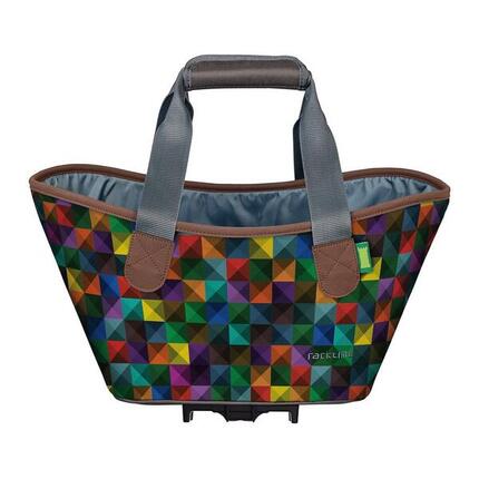 Racktime Syst.Einkaufstasche Agnetha 2.0 parrot, inkl.Snapit Adapter 2.0