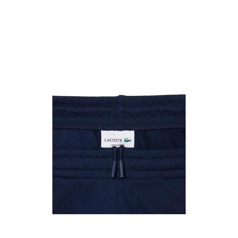 Pantaloni scurți sport Lacoste din bumbac albastru marin
