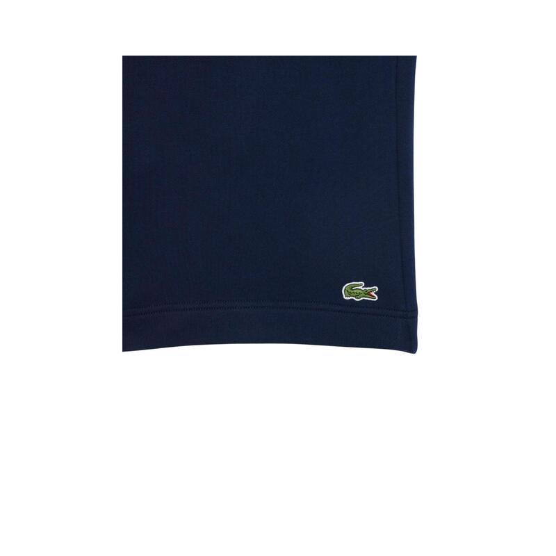 Pantaloni scurți sport Lacoste din bumbac albastru marin