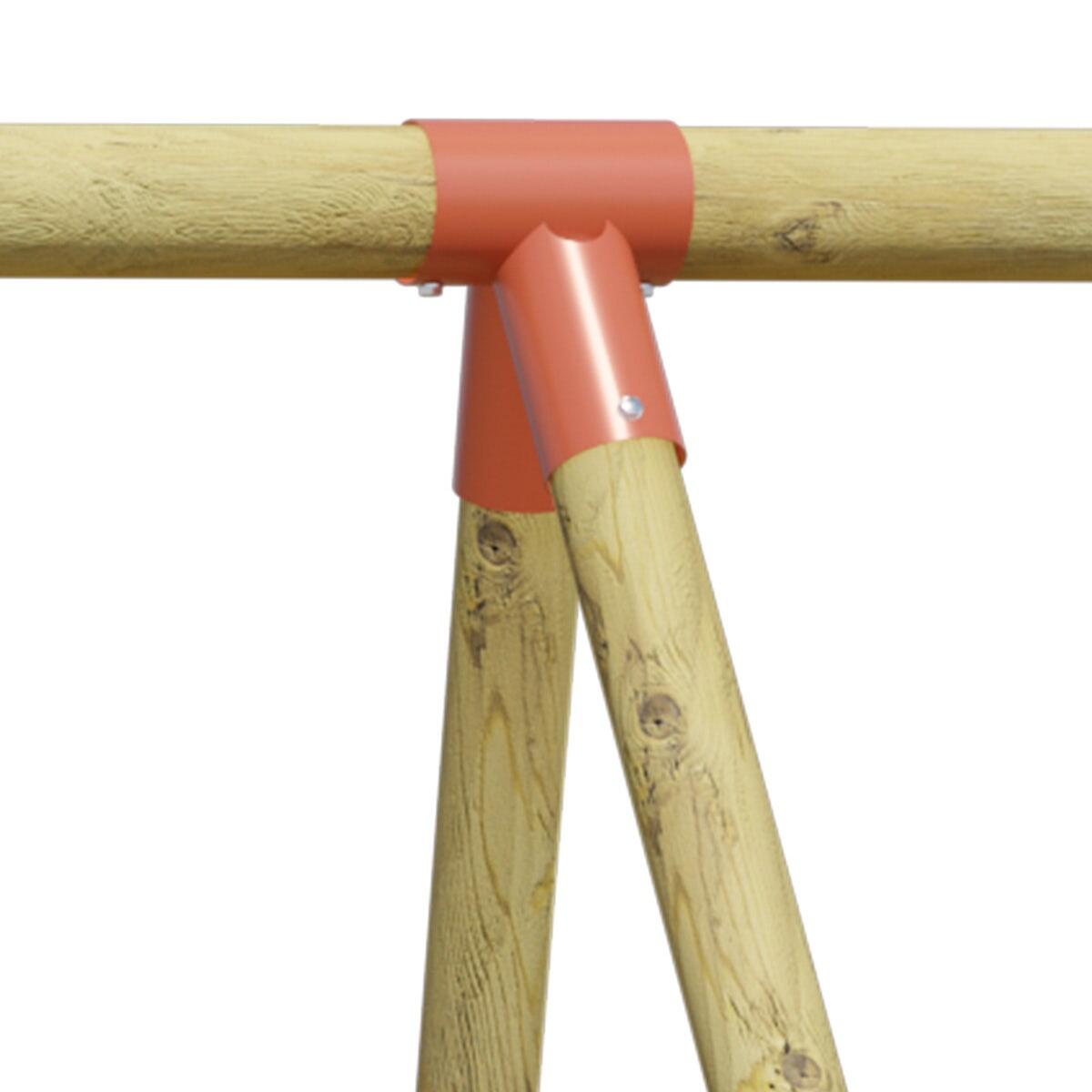 Station de jeux bois 2,30 m Topwood PUNJI - 5 enfants 7/7