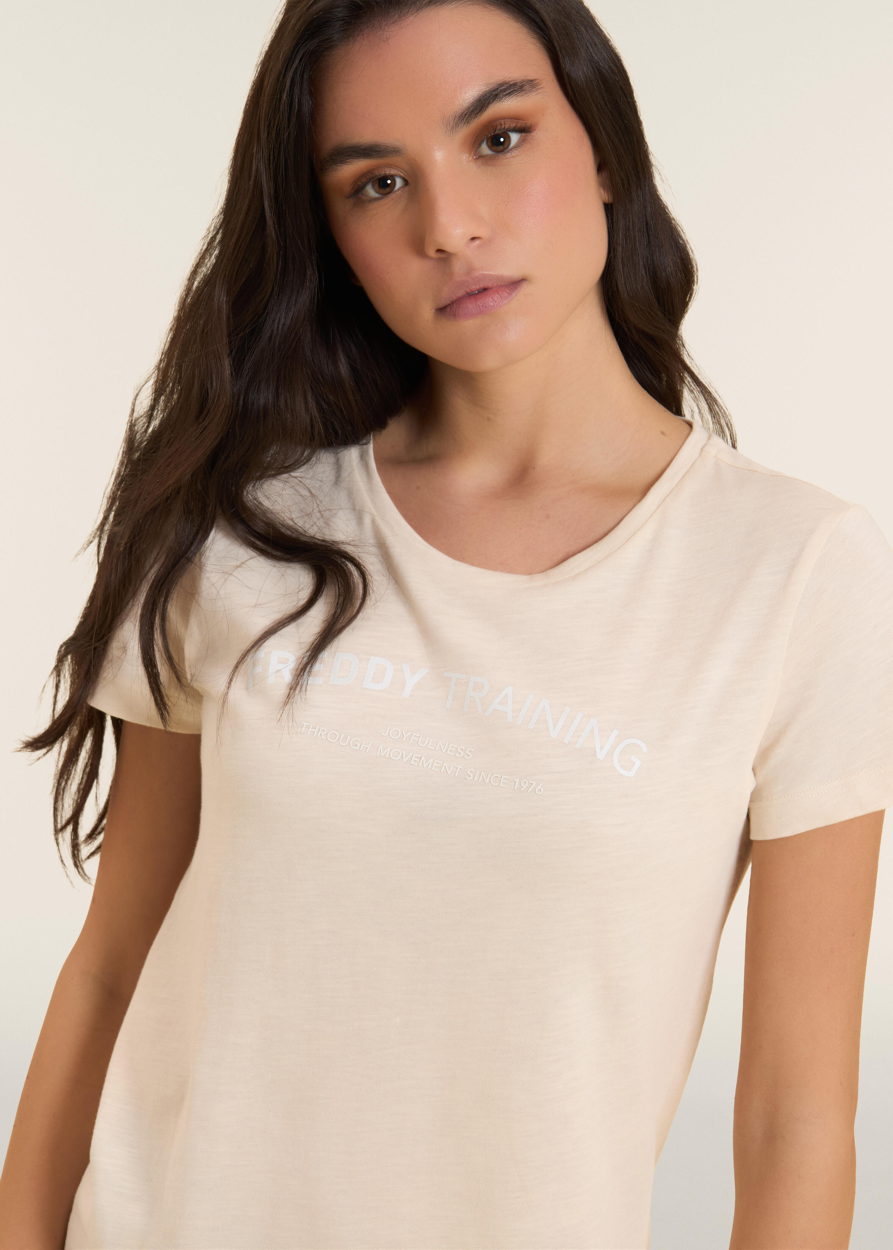 T-shirt « FREDDY TRAINING » en jersey flammé 4/5