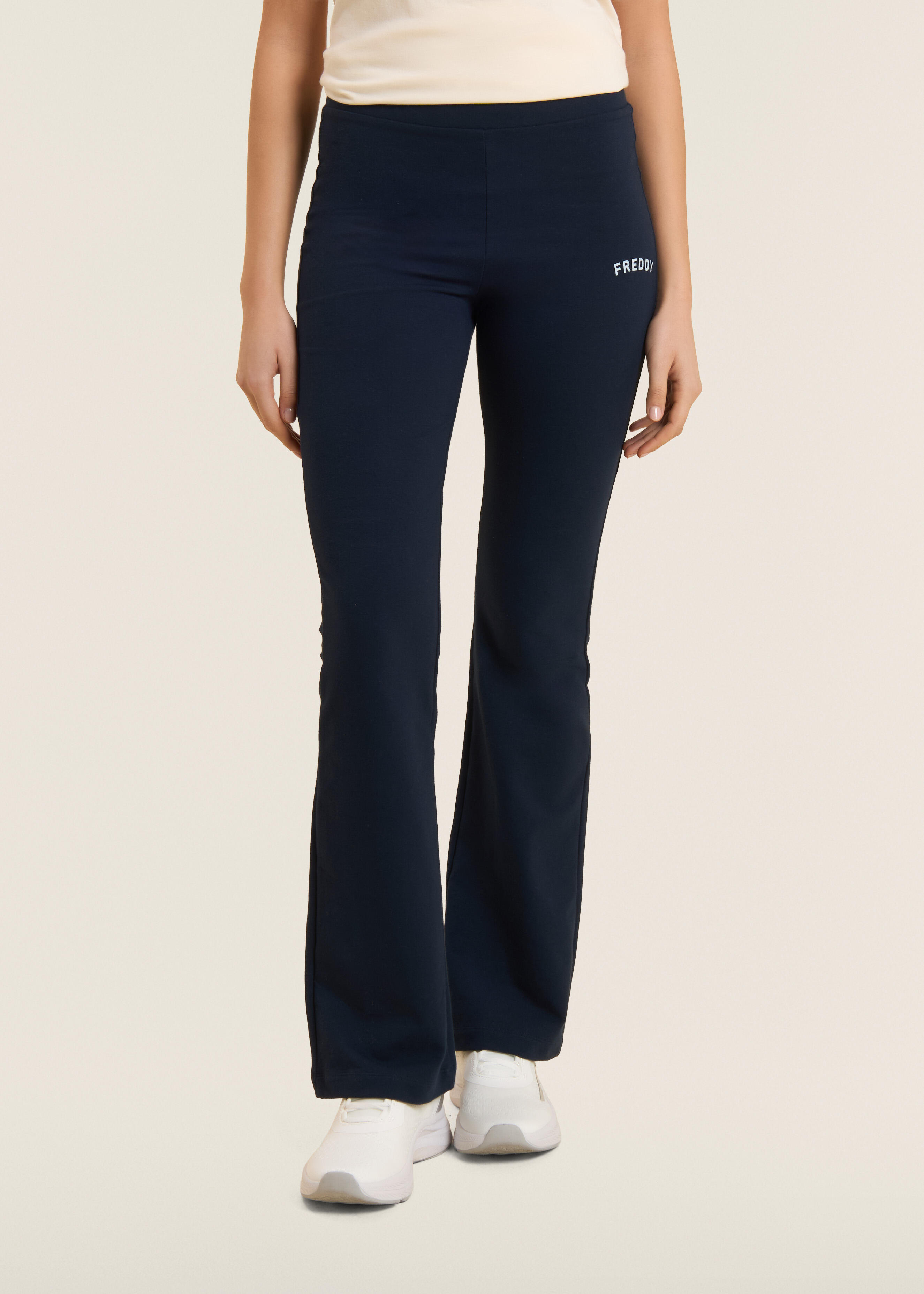 Pantaloni Slim a Zampa con Logo FREDDY 2/5