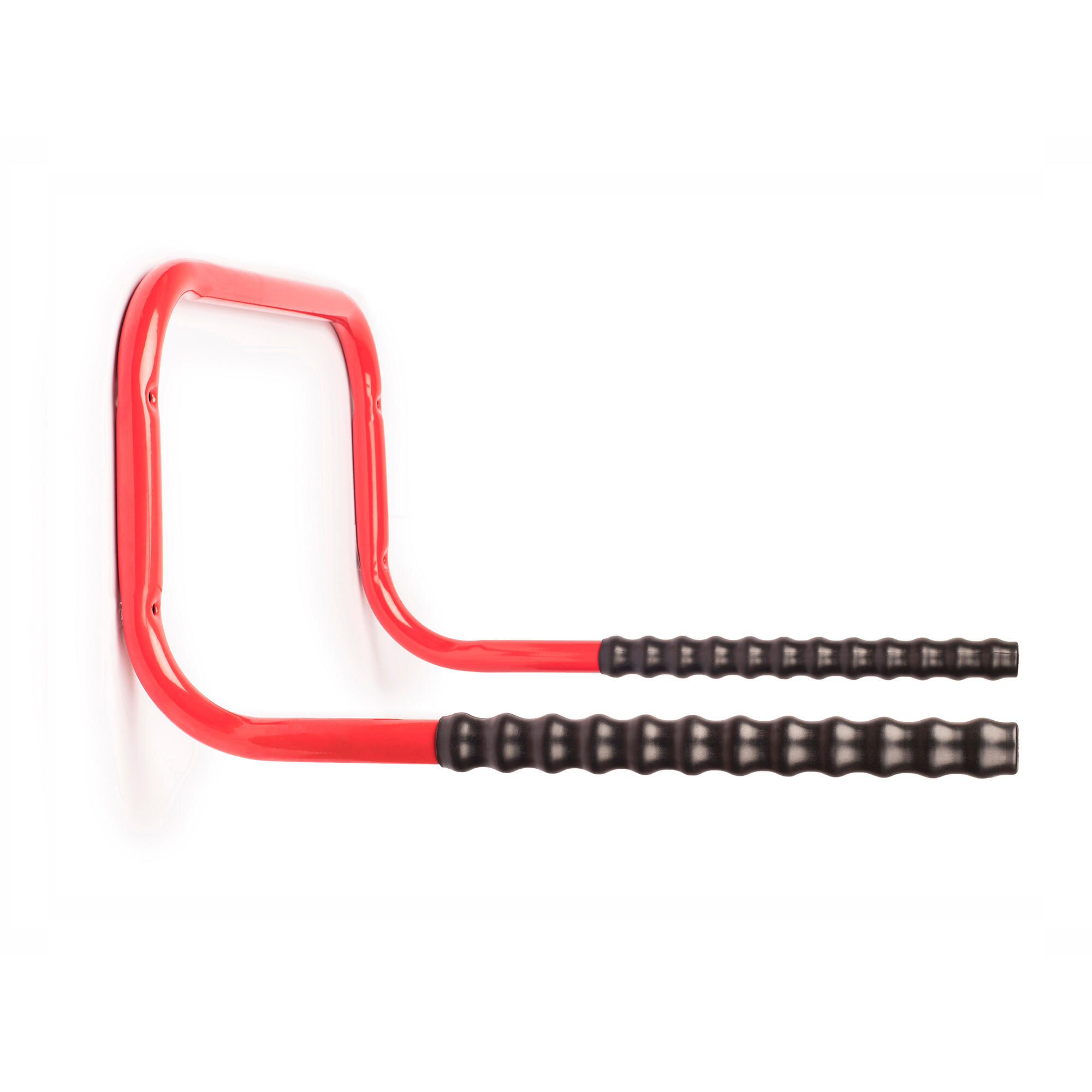 Soporte para Bicicleta Pared Fijo Fabricado en Acero Acabado en Rojo 2/5
