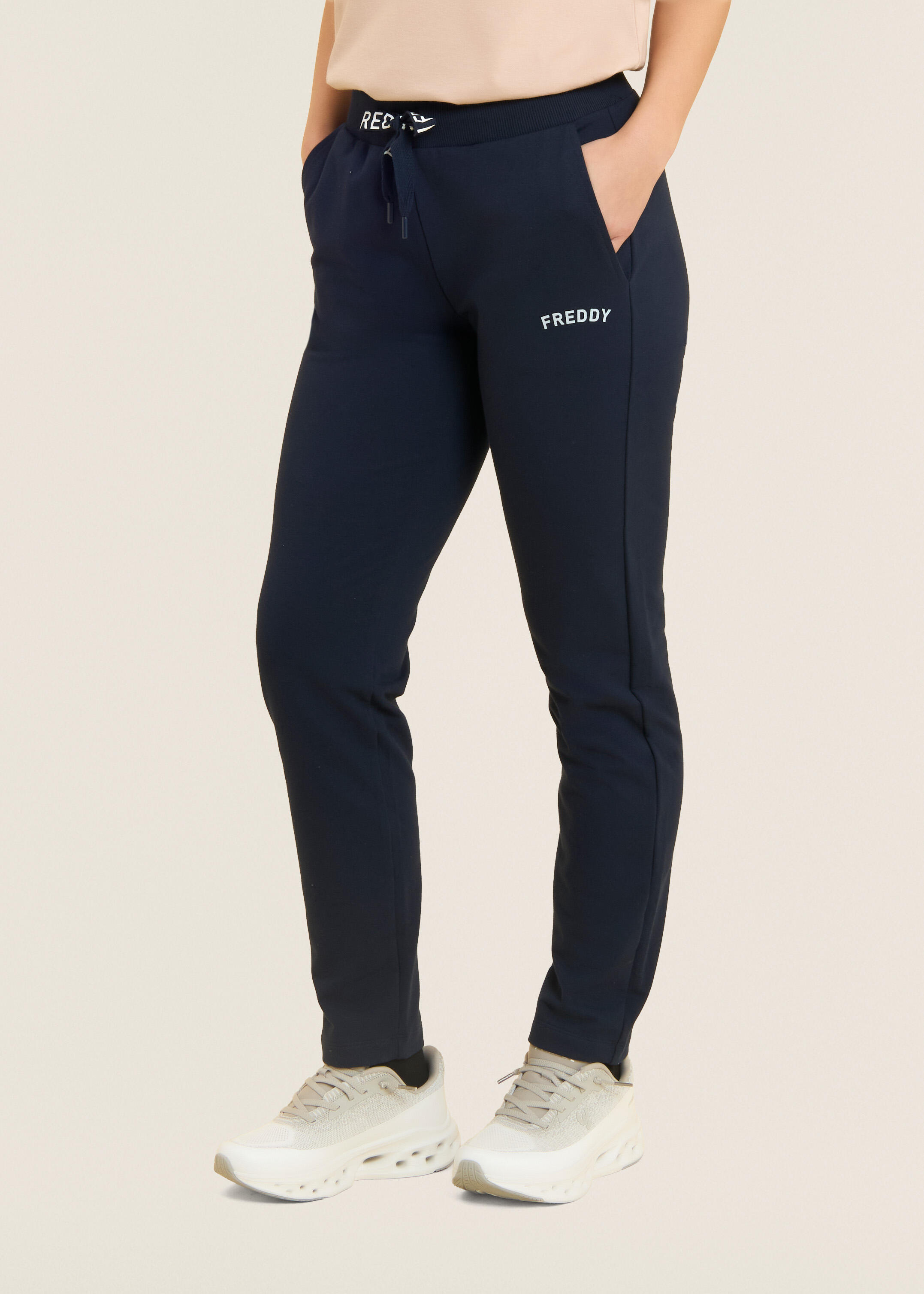Pantaloni a Fondo Dritto con Coulisse logata FREDDY 2/5